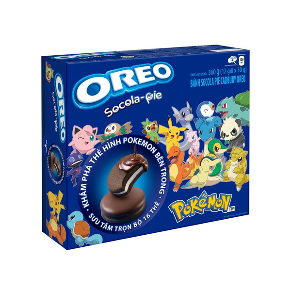 Характеристики Пирожное Oreo Чокопай Cadbury Socola-pie Pokemon ...