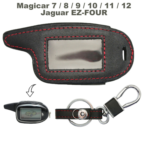 Кожаный чехол для брелока Scher-Khan Magicar 7 8 9 10 11 12 и Jaguar EZ ...