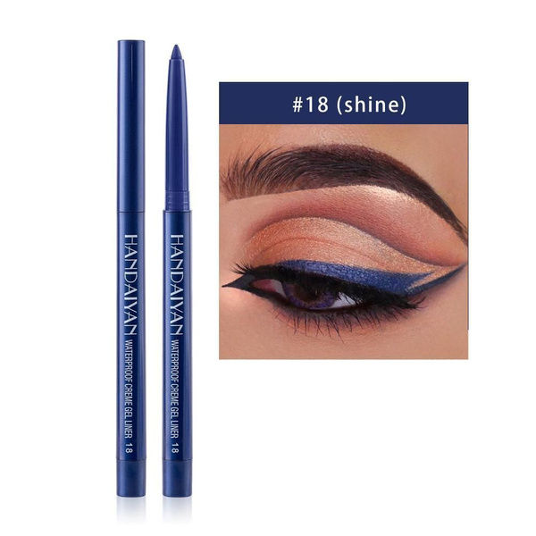 Подводка лайнер для глаз водостойкая цветная, фломастер Color Pen Eye ...