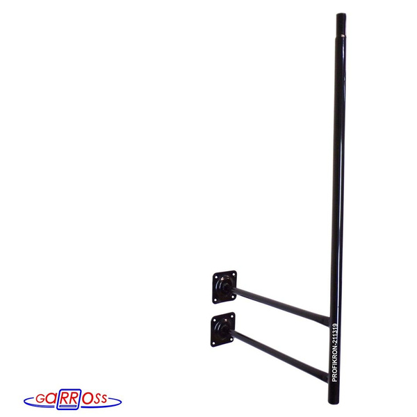 Кронштейн антенный сдвоенный высота 1 метр "PROFIKRON-211319" черный ...