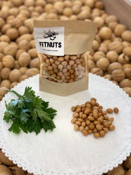 Арахис в кокосовом соке, кокосовой глазури Индия FITNUTS, 150 г ...