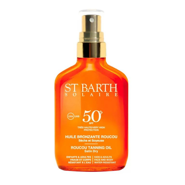 Характеристики ST BARTH Roucou Tanning Oil Сухое масло помадного дерева ...