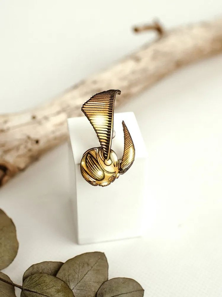 Брошь Золотой Снитч, Golden Snitch, Гарри Поттер, Harry Potter ...
