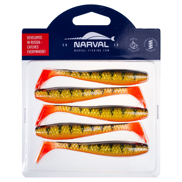 Мягкие приманки Narval Choppy Tail 10cm #019-Yellow Perch - купить по ...