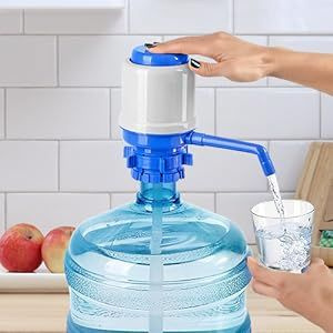 Помпа для воды 19 литров; Помпа механическая; На бутыль 11-19 литров ...
