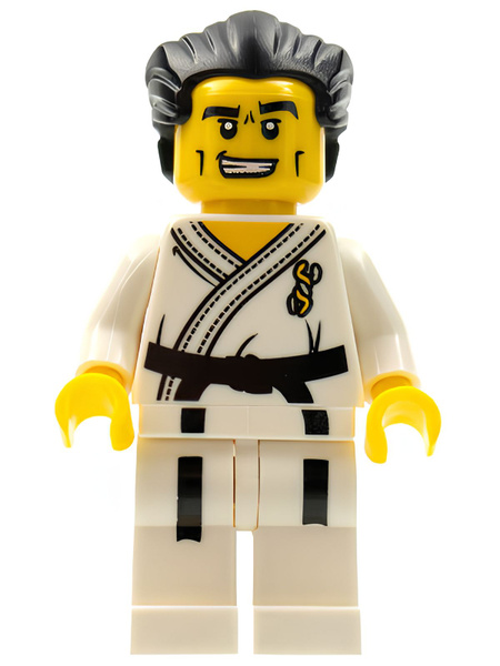 Минифигурка LEGO Karate Master, Series 2 (Minifigure Only without Stand ...