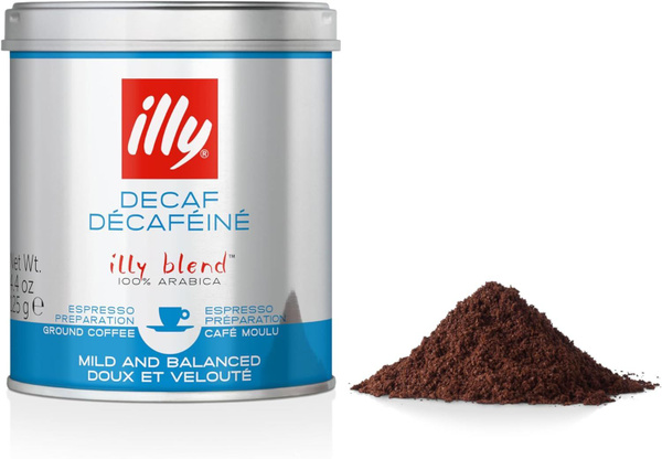 Кофе молотый Illy без кофеина 125 гр. - купить с доставкой по выгодным ...