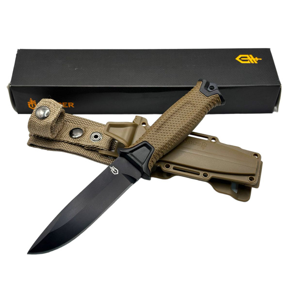 Нож с фиксированным клинком Gerber Strongarm (Песок) купить по выгодной ...