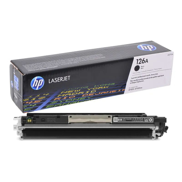 Расходник для печати HP Картридж лазерный CE313A, Черный (black), для ...