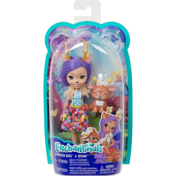 Набор Enchantimals кукла Данэсса Оленни и Спринт FXM75 - купить с ...