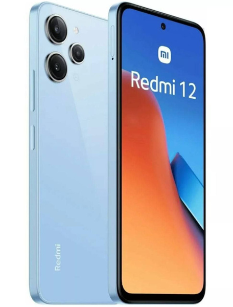 Смартфон Редми 12 Голубой - купить по выгодной цене в интернет-магазине ...