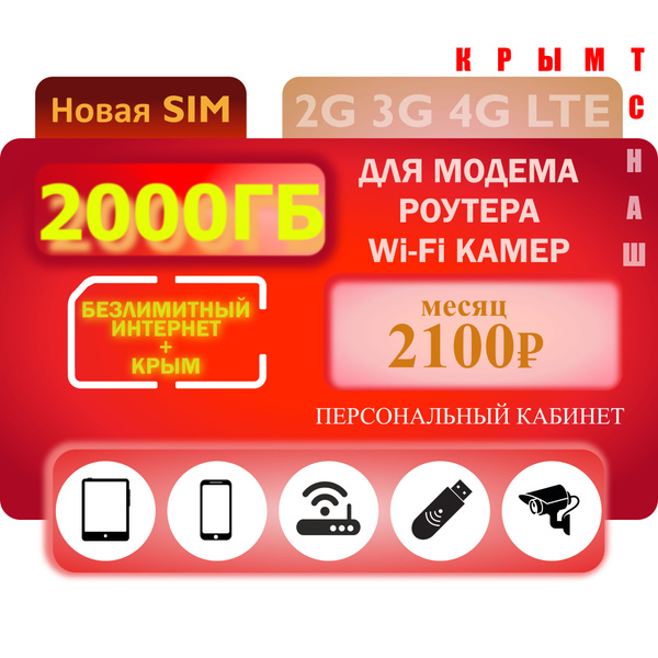 Экомобайл SIM-карта Симкарта МТС безлимитный тариф безлимитище много ...