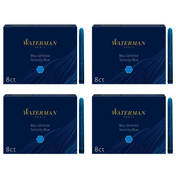 Картридж Waterman Standard (CWS0110860) Serenity Blue чернила для ручек ...