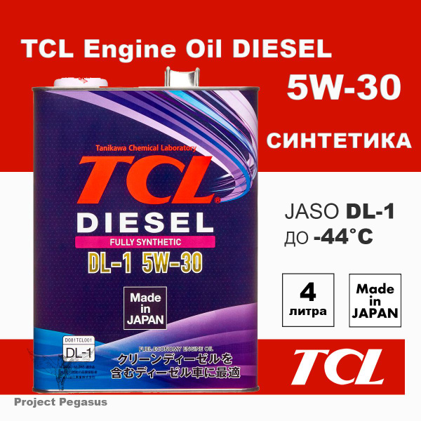 Масло моторное TCL 5W-30 Синтетическое - купить в интернет-магазине ...