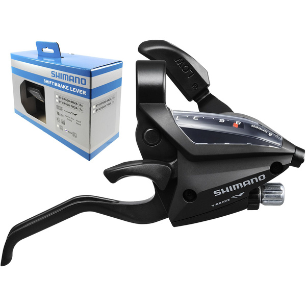 Шифтер (манетка), ручка тормоза Shimano ST-EF500, 8 скоростей, под 2 ...