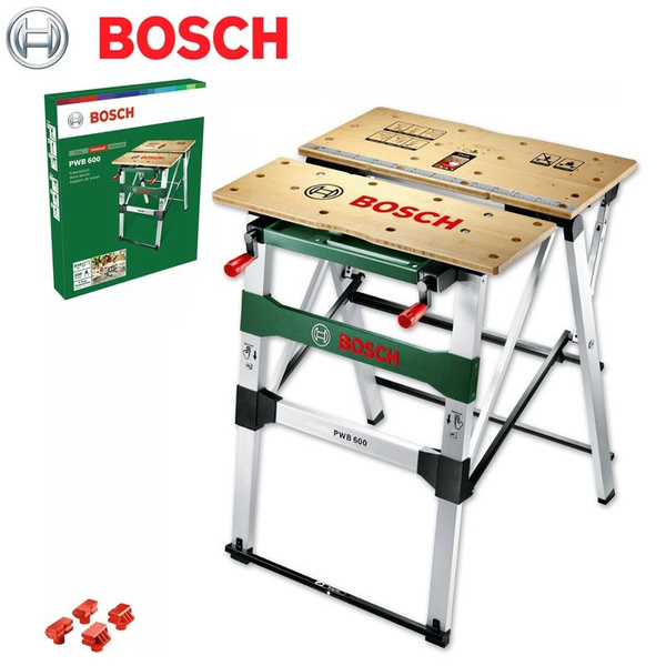 Столярный верстак BOSCH PWB600,грузоподъемность 200 кг, портативный ...