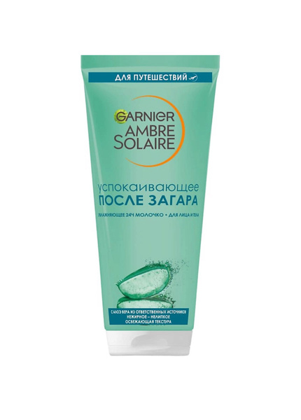 Garnier Ambre Solaire Молочко для лица и тела успокаивающее после ...