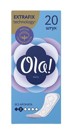 Ola! Прокладки ежедневные Daily, 20 шт, 30 уп в коробке купить на OZON ...