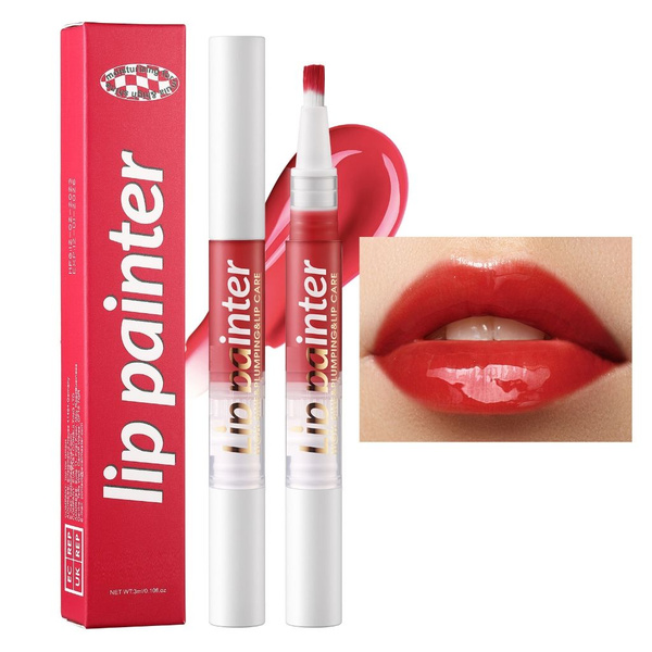 Вращающийся блеск для губ LANGMANNI, перламутровый, легко окрашиваемый ...