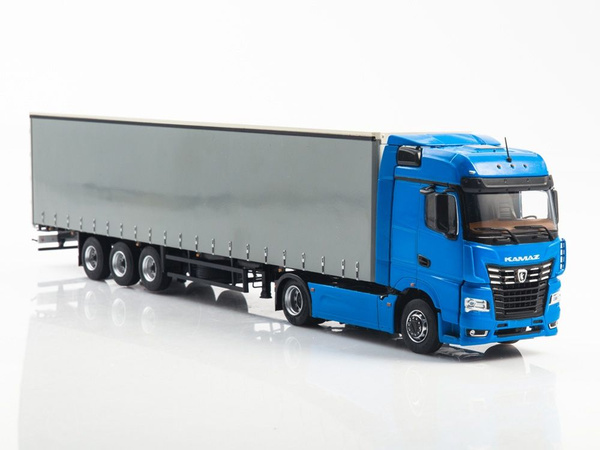 Масштабная модель 1/43 КАМАЗ-54901 с полуприцепом НЕФАЗ-93341 - купить ...