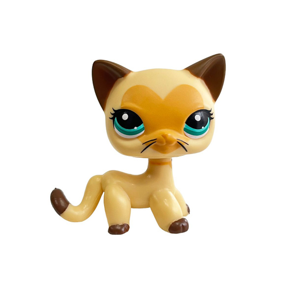 Littlest Pet Shop#3573 Gata Siamês Coração Original | Brinquedo Hasbro