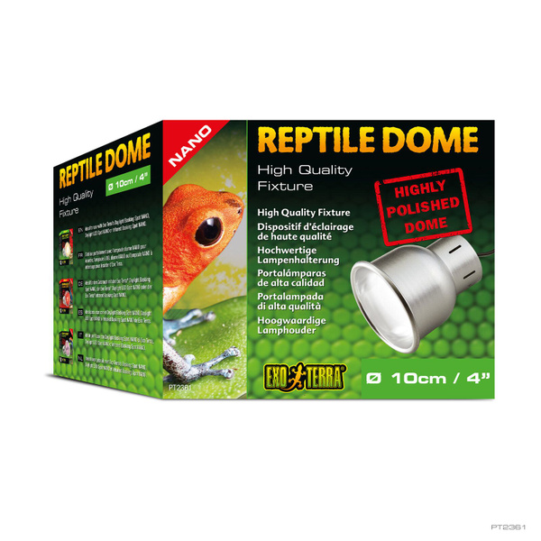 Светильник для террариума Exo Terra Reptile Nano Dome, 10 см, 40 Вт ...