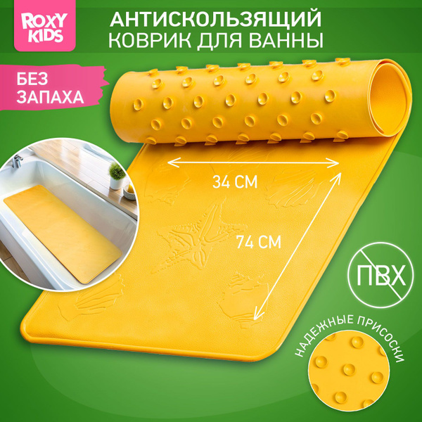 ROXY-KIDS Антискользящий коврик на присосках в ванную 34х74 см ...