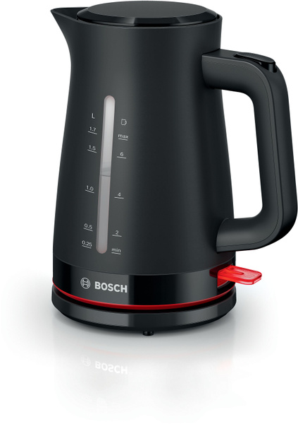 Bosch Электрический чайник TWK3M123, 2400 Вт, 1.7 л, нержавеющая сталь ...