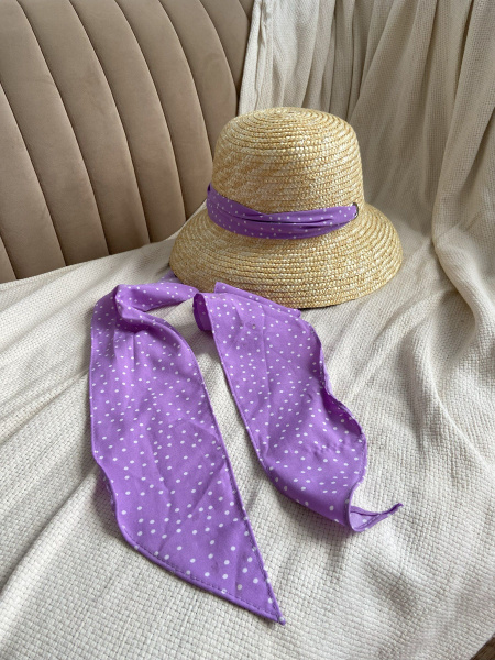 Лента для шляпы в мелкий горох - купить с доставкой по выгодным ценам в ...