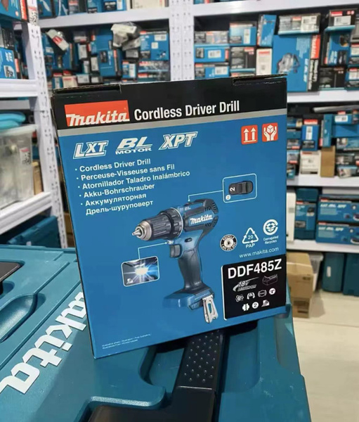 Makita DDF485Z -Дрель-шуруповерт аккумуляторная 50Нм 18В LXT Li-Ion без ...