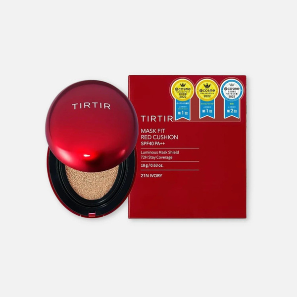 Кушон TIRTIR Mask Fit Red Cushion SPF40 PA++ 18g 21N(ivory) купить на ...