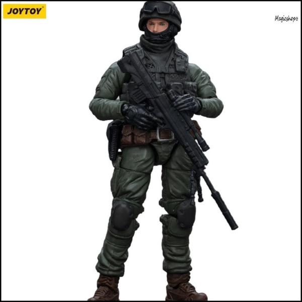 Подвижная фигурка JOYTOY 1/18 Снайпер спецназа российского ССО ...