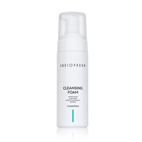 Очищающая пенка с аминокислотами 160 мл CLEANSING FOAM Ангиофарм ...