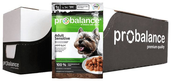 Влажный корм Probalance Sensitive для собак с чувствительным ...