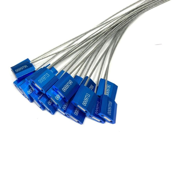 Тросовая пломба для контейнеров 3,0 мм (500 мм), 50 штук - купить с ...