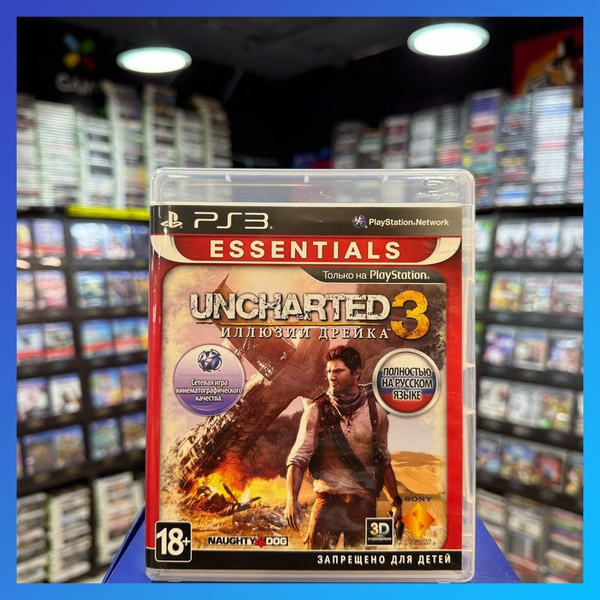 Игра Игра Uncharted 3: Иллюзии Дрейка PS3 (Box) (PlayStation 3 купить ...