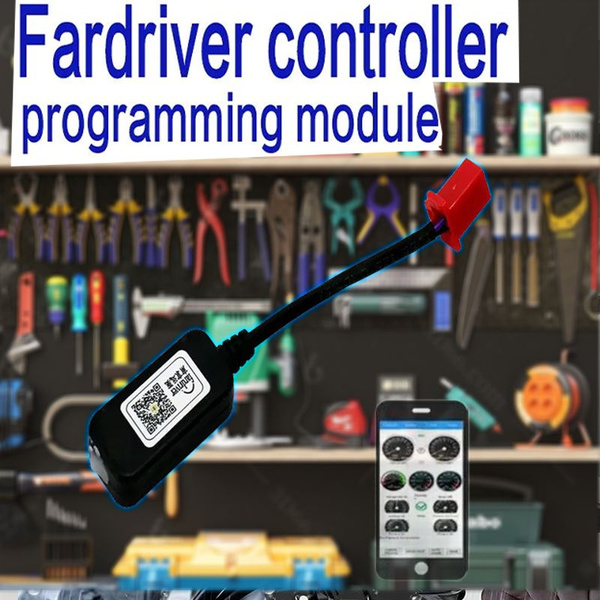 Contrôleur Bluetooth FarDriver ND72450 Pour Vélo Électrique - 48V-72V, Noir, Avec Câbles