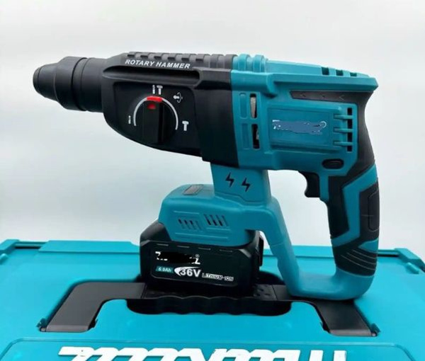 Перфоратор Hammer Drill аккумуляторный бесщеточный 2 акб 4Ач кейс ...