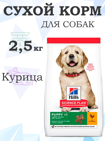 HILLS SCIENCE PLAN PUPPY LARGE 604304 / Сухой корм Хиллс для Щенков ...