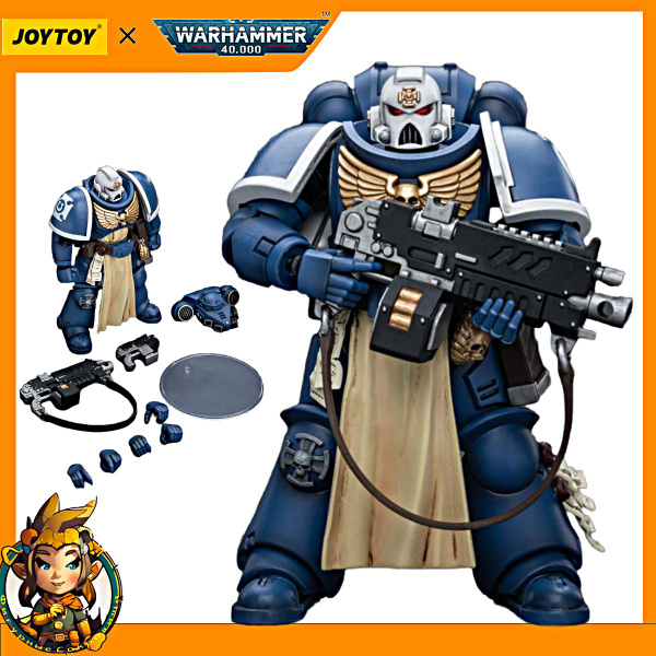JOYTOY Action figur für Warhammer 40K Ultramarines Stern guard Veteran Sergeant