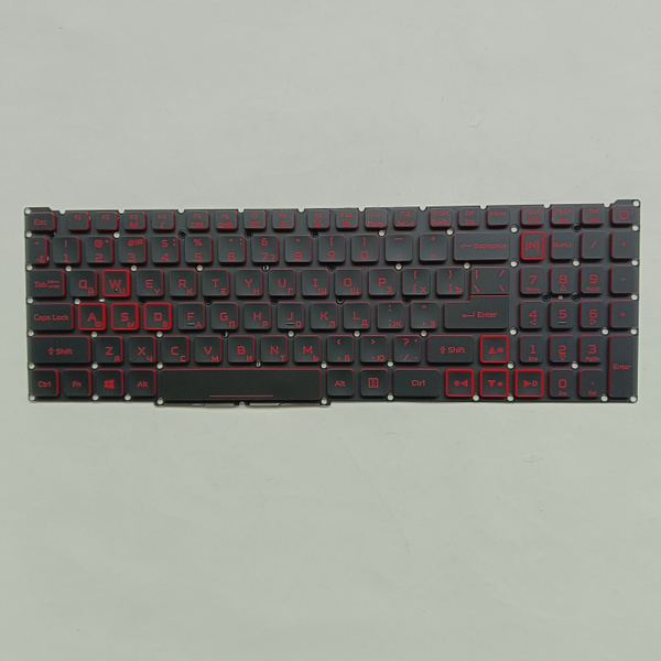 Клавиатура для Acer Nitro 5 N20C1 N18C3 With red backlit с подсветкой ...