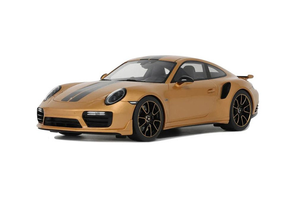 Модель коллекционная Porsche 911 (991/2) turbo s exclusive 2017 golden ...