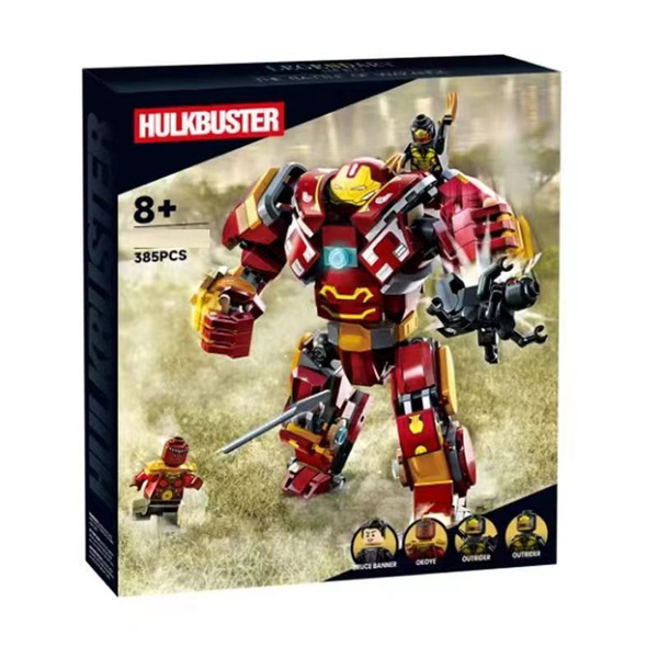 Конструктор LEGO Super Heroes Халкбастер: Битва за Ваканду, 385 деталей ...