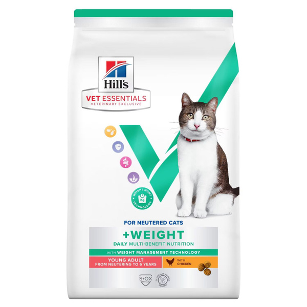 Сухой корм Hill's Vet Essential Multi-Benefit + Weight для молодых и ...