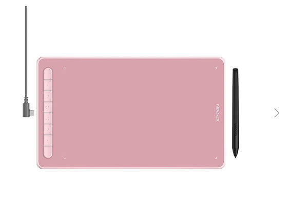Графический планшет XP-Pen, Android, Mac OS, 8192 уровня, розовый ...