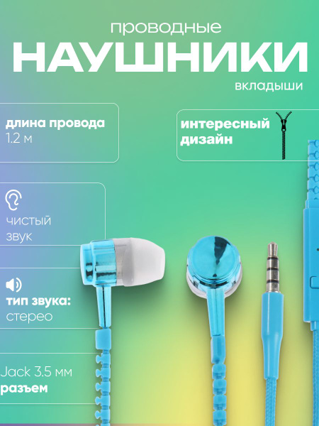Наушники Внутриканальные Luazon Home 1195148 Проводное 5415828 купить c ...
