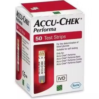 Тест-полоски для глюкометра Accu-Chek Performa (Акку-Чек Перформа), 50 ...