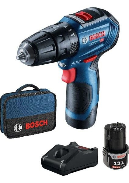Двойная аккумуляторная ударная отвертка Bosch Professional Gsb 12V-30 ...