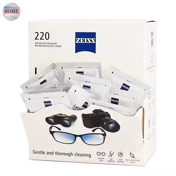 Влажные салфетки для очистки линз Zeiss, салфетки для очков, камеры ...