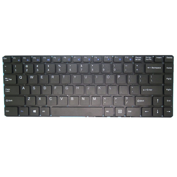 RTDPART Клавиатура проводная для ноутбука для Irbis NB130, Английская ...